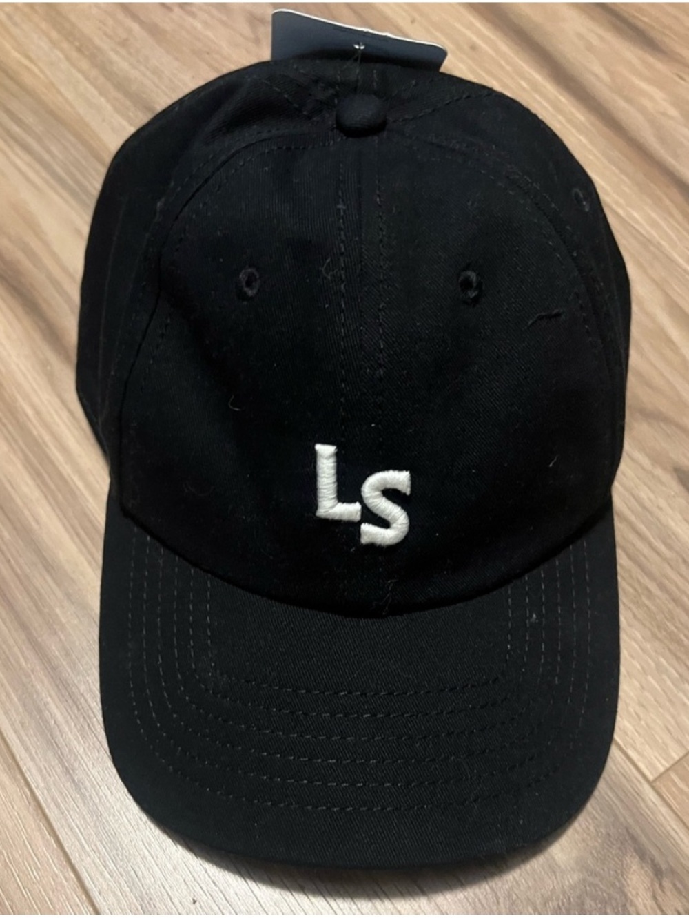 NEW LS Embroidered Black Baseball Cap LEVI STRAUSS